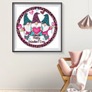 5D DIY Diamond Painting Valentine Leopard Goblin Full Round Drill Mosaic Ar