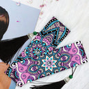 2pcs 5D DIY Diamond Embroidery Leather Book Marks Mosaic Tassel Diamond Pai