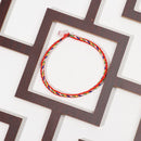 Bohemian Gift For Couple Red Rope Bracelet Jewelry Gifts Hand-woven Bracelet