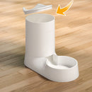 Dog Food Bowl Puppy Feeding Dish Cats Automatic Drinking Fountain (Feeder) Newly