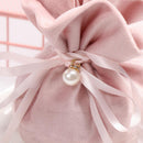 Favor Velvet Birthday Decor Party Supplies Candy Pouches Drawstring Pouch
