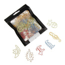 Shape Mixed Color Color Paper Clip Memo Clamp Boxed shape Folder Metal Clamp