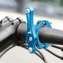 Bike Water Bottle Holder Adapter Double Screws MTB Cup Rack Clip (Blue) Newly