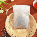100pcs Empty Scent Drawstring Tea Bag Seal Filter Herb Spice Pouch (8x10cm)