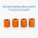 Hot Bed Leveling Columns for Creality CR-10 10S 10 V2 10 Mini 4 Pack Silicone