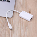 Type-C Male to VGA Female Converter Adapter Supports 1080p Video