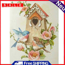 5D DIY Diamond Painting Animal Flowers Full Round Drill Home Art Picture Decor