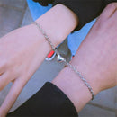 Attraction Lover Chain Valentine's Day Jewelry Couples Bracelets Heart Bracelet