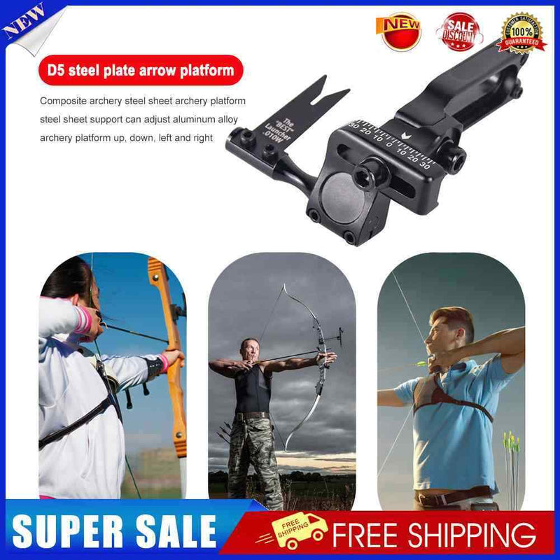 Steel Sheet Arrow Rest Composite Bow Adjustable Sheet Competition Accessories