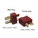 T-Type Plug Male Female Connectors For RC LiPo Battery Deans Style