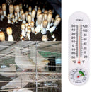Garage Indoor Wall-mounted Greenhouse Hygrometer Breeding U3G8