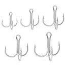 Quality Sharp Perforated Treble Bait Durable Head Fishing Hook Carbon Steel