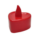 24pcs LED Tealight Candles Lamp Romantic Wedding Party Home Decor (Red)