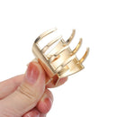 Women's Fashion Headwear Bangs Clamp Metal Hair Claw Hair Clips Horsetail Clip