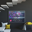 Full Round Drill Mosaic Poster DIY Romantic Butterfly Diamond Painting Decor Kit