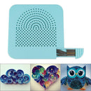 Handmade Quilter Grid Guide for Paper Folding Craft Paper Quilling (Blue) Newly