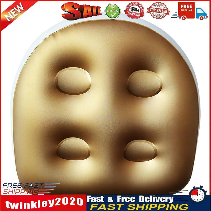 SPA Inflatable Cushion Tub Anti-Hemorrhoids Inflatable Seat Pad (Golden) Newly