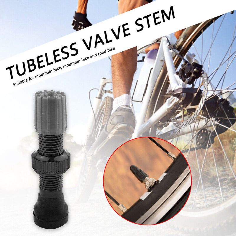 40mm MTB Mountain Road Bike Valve Aluminum American Tubeless Tire Valve Ste