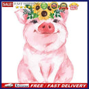 5D DIY Diamond Painting Flower Pig Full Square Drill Crafts Rhinestone Hangin