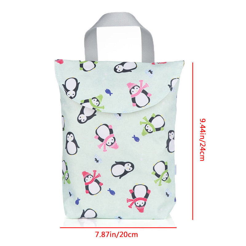 Waterproof Portable Storage Wet / Dry Cloth Bag Diaper Organizer Diaper Bag