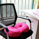 Memory Foam Plush Cushion Orthopedic Office Chair Seat Pillow (Rose Red) Newly