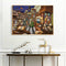 Cozy Study Room Canvas Painted Oil Paint By Numbers DIY Wall Art Modern Decor