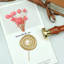 25mm Christmas Wax Seal Stamp Cartoon Head DIY Retro Sealing Decor (SD047) Newly