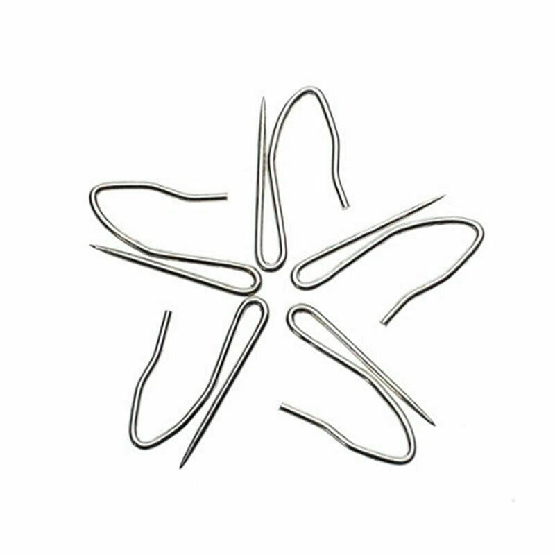 50 Pcs Pin Hooks Curtain Hooks French Pinch Pleat Fabric E1S3 Hook Sun A7U0 J2E0