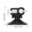 Cord Buckle Line Holder Aquarium Sucker Suction Cups Dual-card Clips Clamps