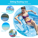 Inflatable Pool Float Chair - Floating Swimming Pool Water Chair Tube Lounger