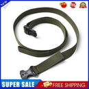 Outdoor Adjustable Luggage Belt Strap with Buckle Packing Rope (Army Green)
