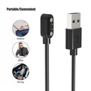 100cm Magnetic USB Charging Cable Cord Smart Watch Chargers Dock Cradle for KW76