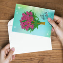 Special Drill Diamond Painting Christmas Card Kits Mosaic Greeting Cards Crafts