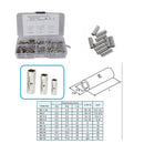 Wire Connector Uninsulated Terminal Connectors Electric Crimp Battery Terminals