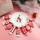 Creative Wood Crafts Christmas Pendants Xmas Tree Decor Hanging Ornament
