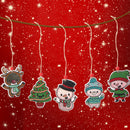 Double-side 5D Diamond Painting DIY Hanging Christmas Trees Pendant (GP008)