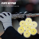 16pcs Flute Button Pads Portable Woodwind Replacement Repair Maintenance Gasket