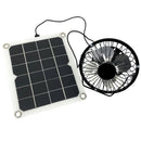 10W 5V Solar Exhaust Fan Air Extractor Mini Solar Panel Powered Ventilator Fan