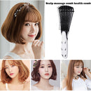 Hair Comb Practical Pro Anti-entangling Non-slip Comfort Handle Shampoo Comb