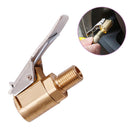 Car Pump Valve Clip Adapter Male-thread Brass Auto Supplies (Non-deflated) Newly
