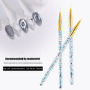 Handheld Nail Tips Carved Pens Drawing Dotting Carved Manicure Pencil Household