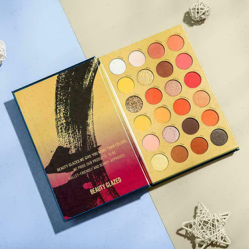 Beauty Glazed 72Color Three-layer Book-Style Matte G2J1 Eyeshadow Palette K0C3