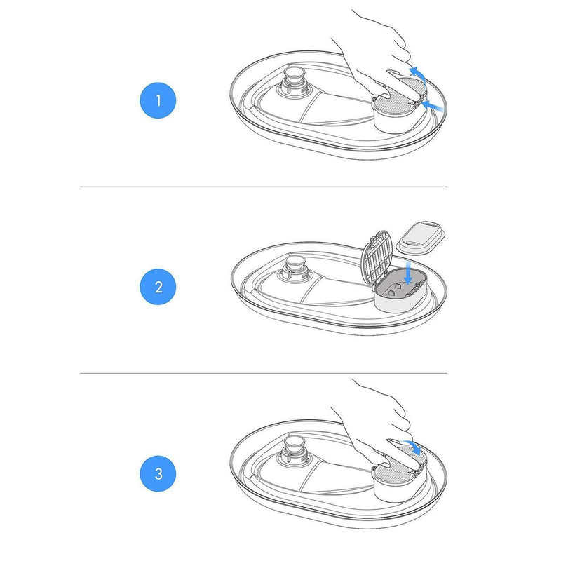 Replacement Filters Stainless Steel 67oz/   Fountain