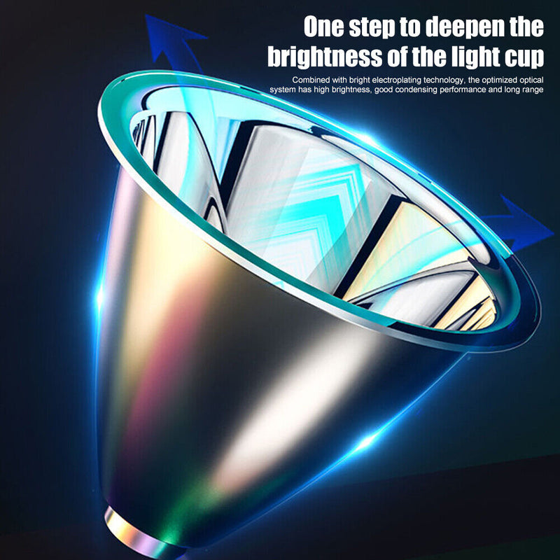 USB Rechargeable 5 LED Headlamp Flashlight Waterproof 350LM Outdoor Headlight