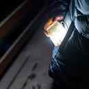 Inflatable Camping Lantern USB Powered LED Flashlight Travel Hiking Tent Li