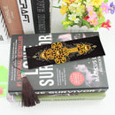 2x 5D DIY Diamond Painting Leather Bookmarks Cross Embroidery Page-Marker C