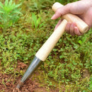 Wood & Steel Garden Dibber Planting Bulb Flower Root 2Q6W Planter Punch A4M1