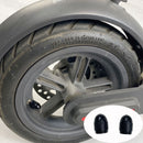 2pcs Electric Scooter Valve Stem Cap Dust-proof Cover for M365 Pro (Black) Newly