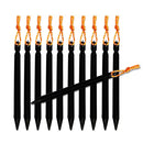 10pcs Tent Peg Aluminum Alloy Ground Nail Heavy Duty Portable for Camping Hiking