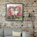 5D DIY Full Drill Diamond Painting 2 Heart Pigs Cross Stitch Embroidery Kit